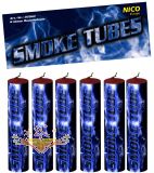 NICO - Smoke Tubes Blau - Rauchkrper 6er Pack