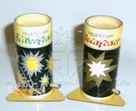 Silberhtte - Feuertopf Gold & Silberfeder