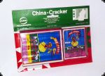 Comet - China Cracker - altes Blister mit JECO Böllern - graue Lunte